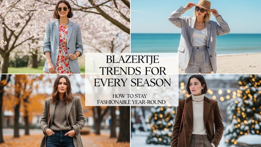 Blazertje Trends for Every Season: How to Stay Fashionable Year-Round