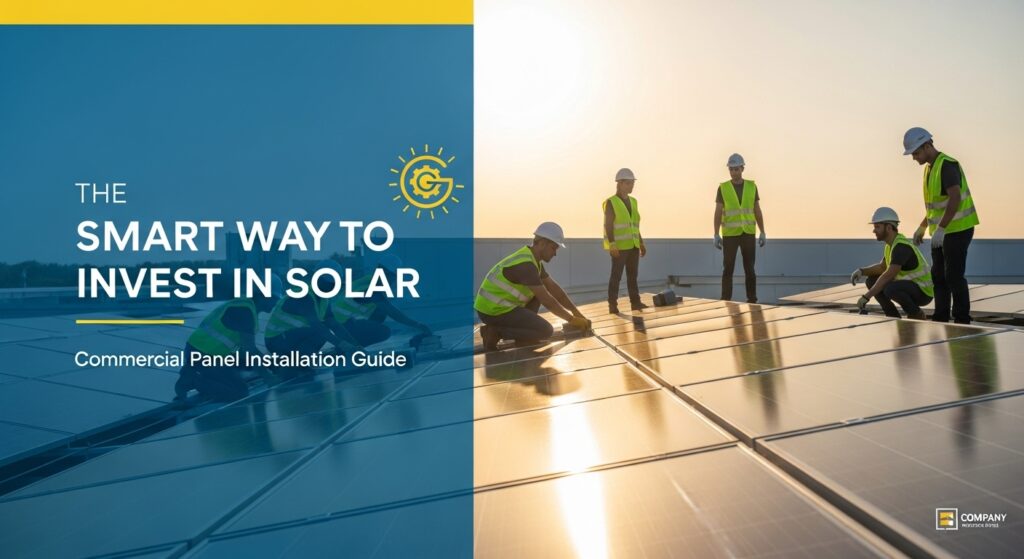 The Smart Way to Invest in Solar: Commercial Panel Installation Guide