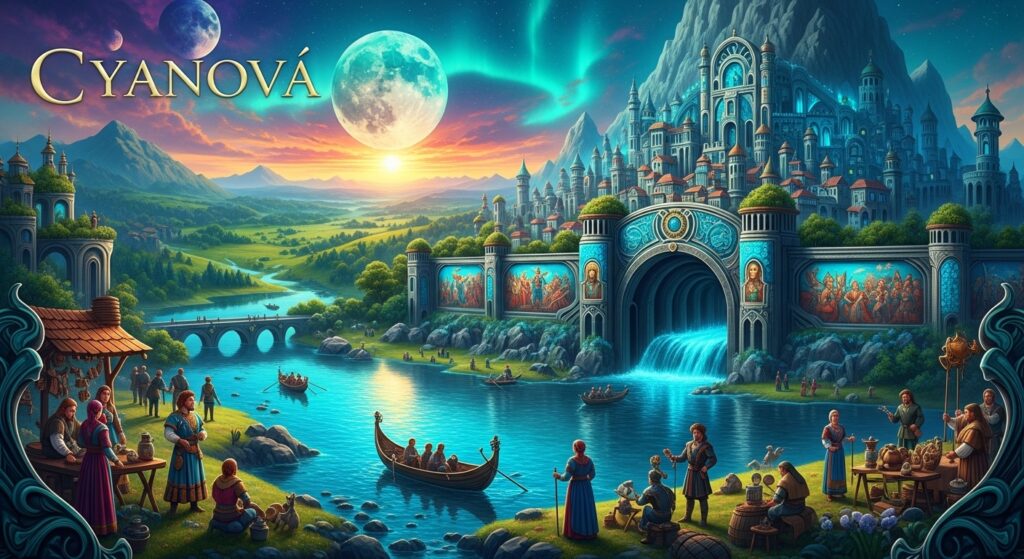 Cyanová